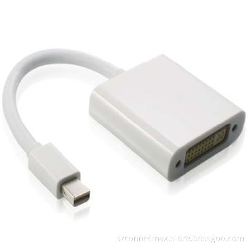 Mini DisplayPort to DVI Converter, DP to DVI Adapter, 1,080P High-resolution